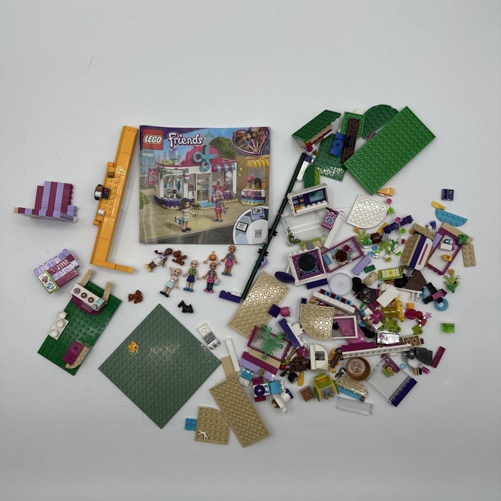 LEGO Friends Heartlake‎ City Hair Salon 41391 Set Nina Emma READ Lego Figures - Picture 1 of 11